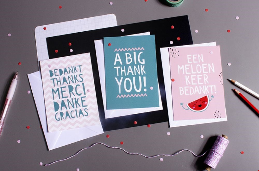 Niets leuker dan een handgeschreven kaart Niets leuker dan een handgeschreven kaart